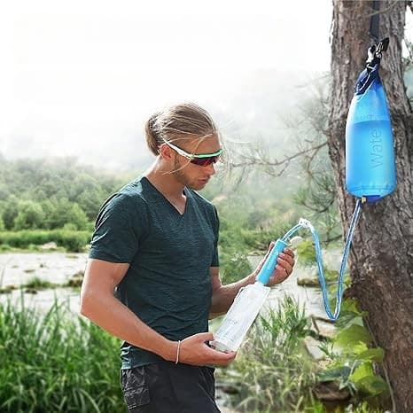 Filtre à eau Waterdrop — portable et léger, idéal pour randonnée et camping au Québec