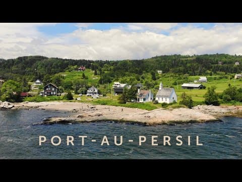 Visite de Port-au-Persil